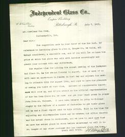 Letterhead - Independent Glass Co.