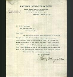 Letterhead - Patrick Minogue & Sons