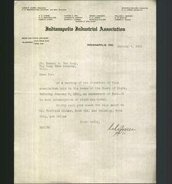 Letterhead - Indianapolis Industrial Association