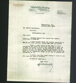 Letterhead - The Wabash Clay Company