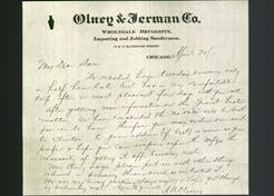 Letterhead - Olney & Jerman Co.