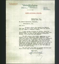 Letterhead - The Wabash Clay Company