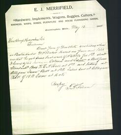 Letterhead - E.J. Merrifield