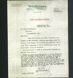 Letterhead - The Wabash Clay Company