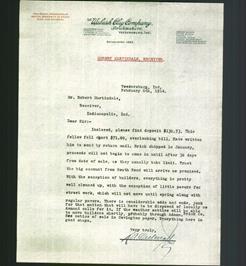 Letterhead - The Wabash Clay Company