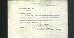 Letterhead - W.E. Stevenson