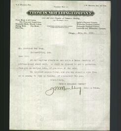Letterhead - Thomas Moulding Company
