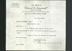 Letterhead - Edward K. Sumerwell