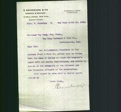 Letterhead - E. Naumburg & Co.