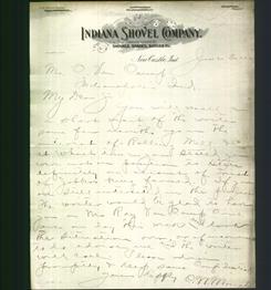 Letterhead - Indiana Shovel Company