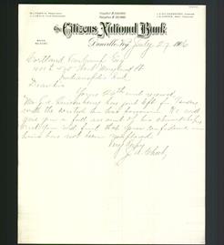 Letterhead - Citizens National Bank