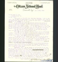 Letterhead - Citizens National Bank