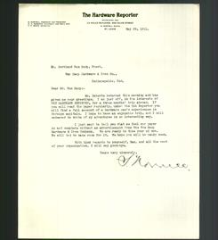 Letterhead - The Hardware Reporter