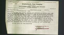 Letterhead - Crawfordsville Tank Co.