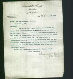 Letterhead - Benedict & Copp