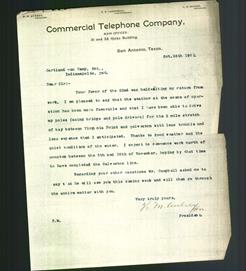 Letterhead - Commercial Telephone Company