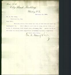 Letterhead - Room No. 40 City Bank Building