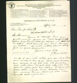 Letterhead - The League of American Sportsmen