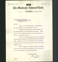 Letterhead - The Merchants National Bank