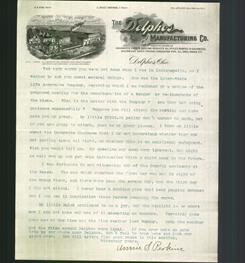 Letterhead - The Delphos Manufacturing Co.