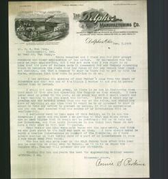 Letterhead - The Delphos Manufacturing Co.