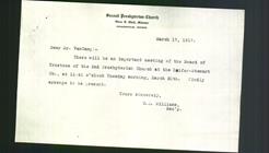 Letterhead - Second Presbyterian Church