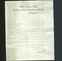 Letterhead - Atlas Engine Works