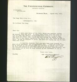 Letterhead - The Continental Company