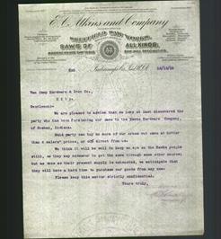 Letterhead - E. C. Atkins & Company