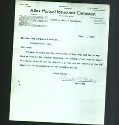 Letterhead - Atlas Mutual Insurance Company