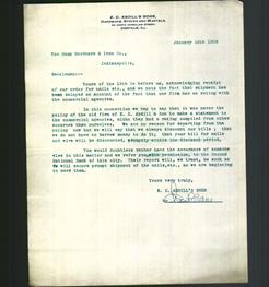 Letterhead - E.C. Abdill's Sons