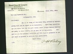 Letterhead - Howell Gano & Company