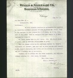Letterhead - Wells & Nellegar Co.