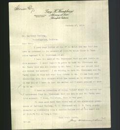 Letterhead - Guy H. Humphreys