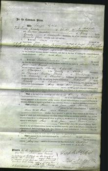 Court of Common Pleas - Jane Butterworth, Harriet Burton-Original Ancestry