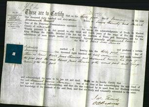 Deed by Married Women - Susannah Emma Thomas-Original Ancestry