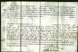 Deed by Married Women - Jane Gooby-Original Ancestry
