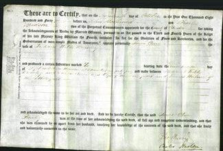 Deed by Married Women - Sarah Anne Bromley-Original Ancestry