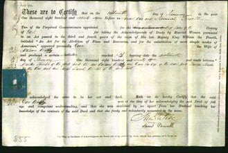 Deed by Married Women - Grace Whitley-Original Ancestry
