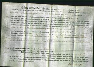 Deed by Married Women - Catherine Latham-Original Ancestry