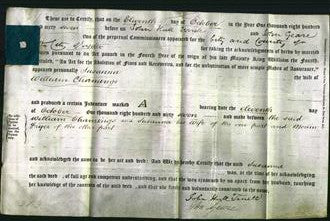 Deed by Married Women - Susanna Charmings-Original Ancestry