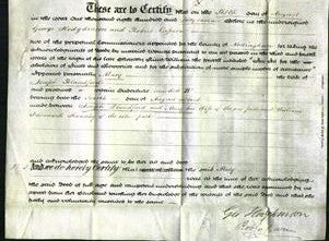 Deed by Married Women - Mary Blandford-Original Ancestry