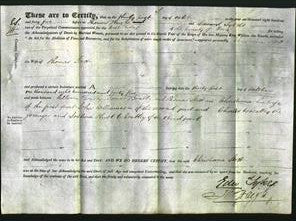 Deed by Married Women - Christiana Scott-Original Ancestry