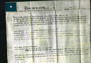 Deed by Married Women - Anne Maria Marriott-Original Ancestry