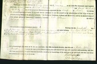 Deed by Married Women - Amelia Sophia Pownall-Original Ancestry