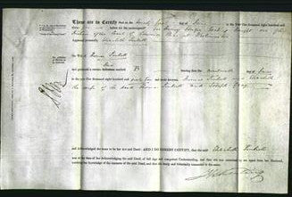 Deed by Married Women - Elizabeth Pinkett-Original Ancestry