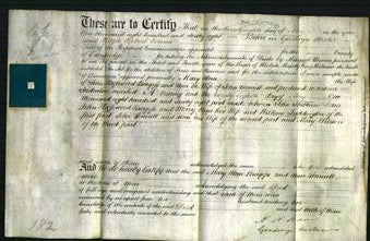 Deed by Married Women - Mary Ann Burgess and Ann Sennitt-Original Ancestry