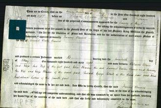 Deed by Married Women - Fanny Barnes-Original Ancestry
