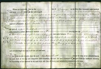 Deed by Married Women - Isabella Smith-Original Ancestry