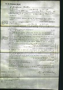 Court of Common Pleas - Elizabeth Coleman-Original Ancestry